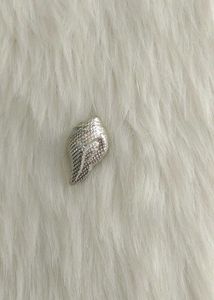 Pure Silver Seashell For Pooja Used ( Shunk)