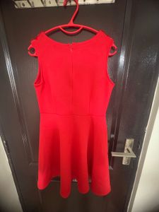Red Sequin Party Dress