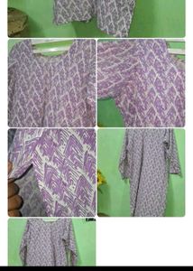 Patterned houndstooth Style Kurta women