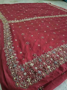 Zardozi Sareee Heavy Saree Need Dry Clean 🫧