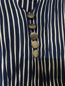Blue Crushed Top