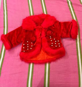Cute Red Baby Jacket