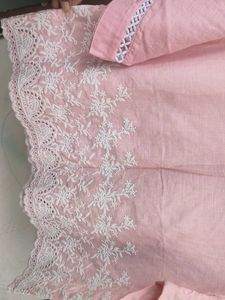 Pink Embroidered Top