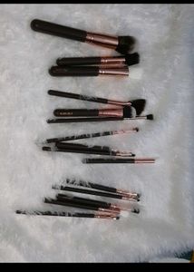 Combo Of Eyeshadow And Brushes