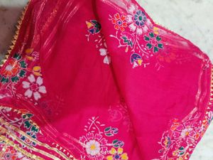 New Rose Cotton Odhni