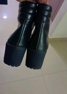 Black Leather Boots