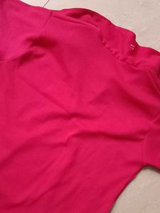 Pink Stylish Crop Top