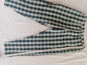 Gingham Checkered Pants