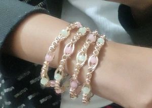 Rose Gold Artificial Bangles