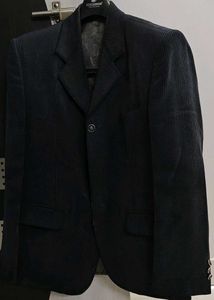 Corduroy Black Blazer