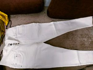 White Denim Jeans