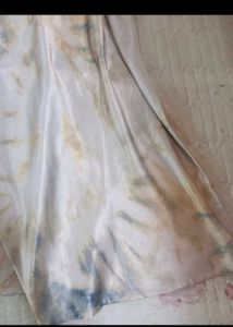 Satin Midi skirt