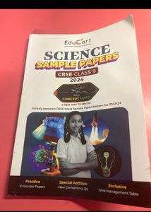 Educart Class 9 Cbse Sample Papers 2024