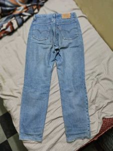 Vintage Levi&#39;s Orange Tab Light Wash Jeans