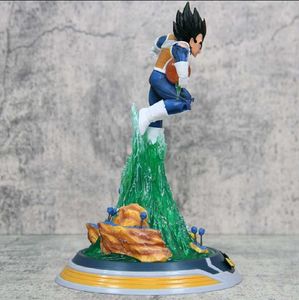 Vegeta Action Figure Statue With Light