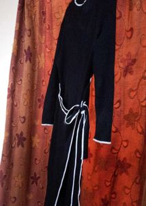 Woollen Wrap party Dress