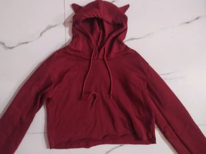 Cropped CatEar Hoodie