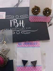 Assorted Earrings - Four Pairs