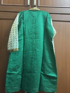 Green Embroidered Kurti