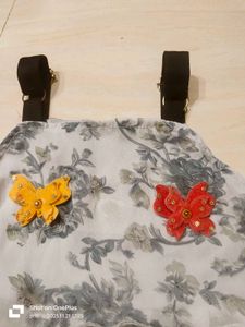 Cute Girls' Floral Outfit