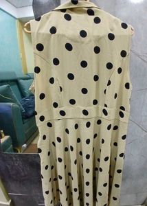 GAP Polka Dot Dress Sleeveless With Pocket