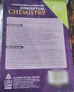 Conceptual Chemistry Class XII