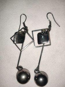 Bronze Ball Earings