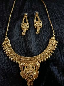 Gold Plated Necklace Set