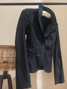 Classic beautiful Fit Black Stretchable Blazer