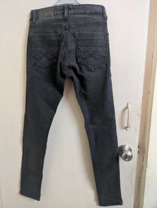 Wrangler Gray Wash Skinny Jeans