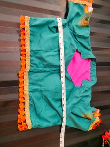 Radhe Krishna Print Blouse 💚