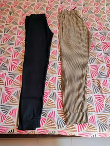 Women Combo Of 2 Track Pants,Tshirt Free