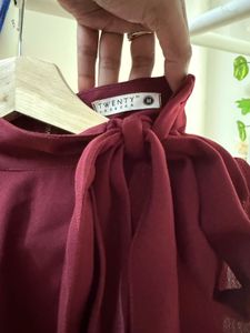 Sale Red Bow Top