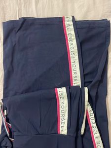 Navy Athleisure Pants