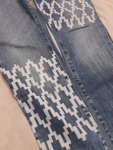 VERO MODA PRINTED JEANS