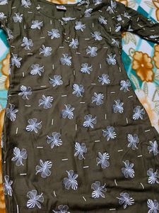 Floral Print Kurta
