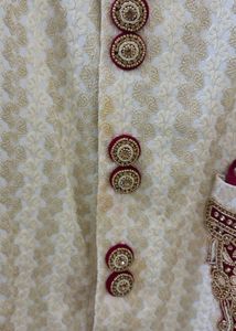 Elegant Cream Sherwani