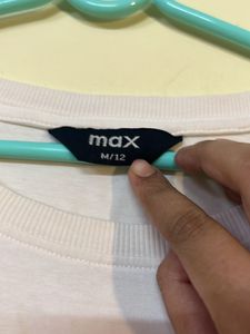 Off White MAX Crop Top (oversized)