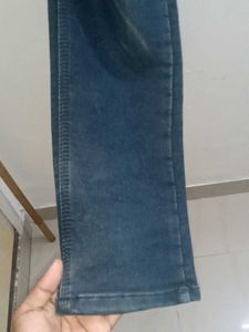 Dark Black Denim Jeans