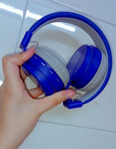 Wireless Headphones In Blue