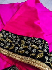 Elegant Pink Saree