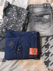 Stylish Grey Jeans