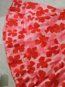 Floral Tiered Mini Dress