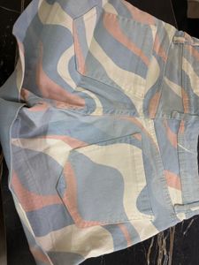 Bershka Patterned Shorts