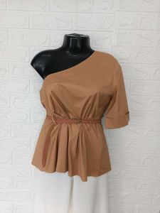 Imported One Shoulder Top
