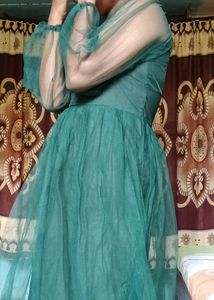 Dark Green Princess Frock💚