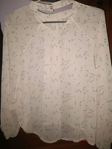 Korean Style Cute Floral Top