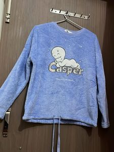 soft warm Cute Casper Pullover for M &amp;L