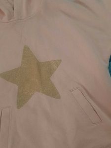 Cute Star crop Hoodie for  girls
