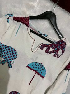 Beautiful Kurti with Pant set